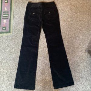 Black corduroy London Jeans
